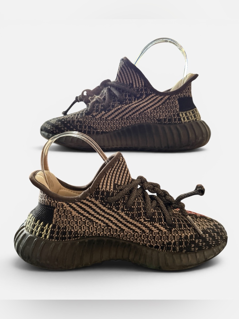 Adidas Yeezy Boost 350 V2 Yecheil Sz 4 Loved Well Fair Condition Kids or Women - Picture 2 of 5